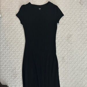 Aerie black maxi dress